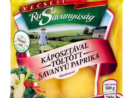 Fehér káposztával töltött ecetes almapaprika